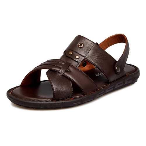 Сандалии мужские Pierre Cardin 02806190 коричневые 42 RU в Belwest