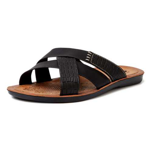 Шлепанцы мужские T.Taccardi 03106350 черные 44 RU в Belwest