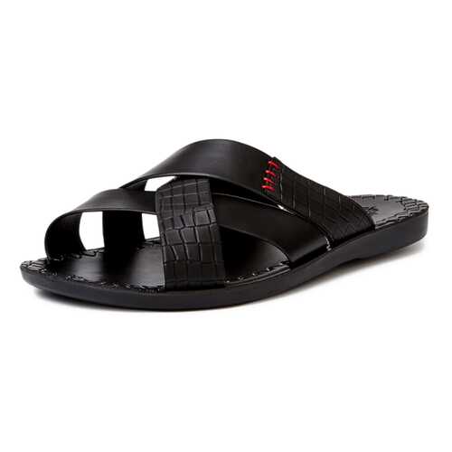 Шлепанцы мужские T.Taccardi 03106360 черные 42 RU в Belwest