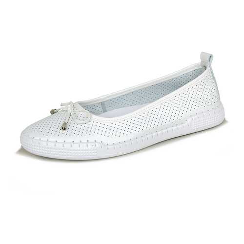 Балетки женские Alessio Nesca Comfort FX20S-20 белые 41 RU в Belwest