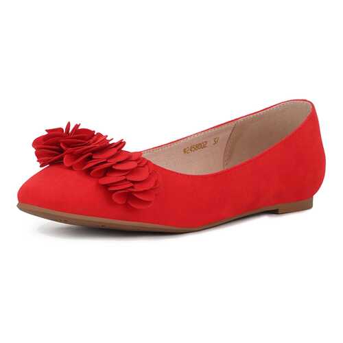 Балетки женские T.Taccardi K0641PM-1B красные 38 RU в Belwest