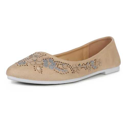 Балетки женские T.Taccardi ZS20S-8 бежевые 37 RU в Belwest