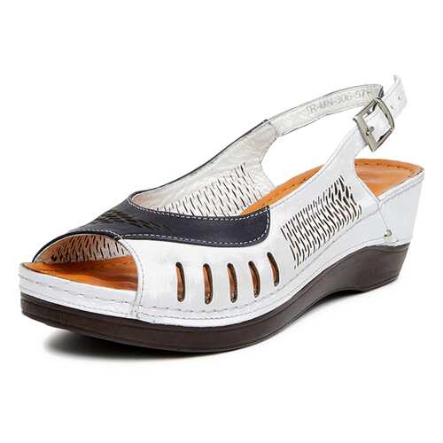 Босоножки женские Alessio Nesca 01806BB0 белые/синие 37 RU в Belwest