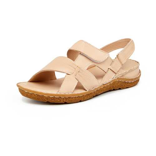 Босоножки женские Alessio Nesca Comfort 710018218 бежевые 37 RU в Belwest