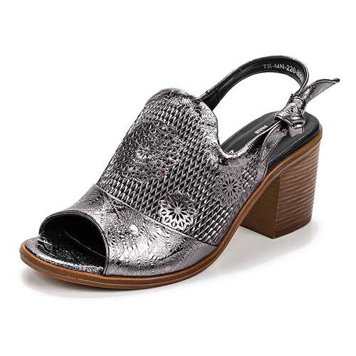 Босоножки женские Pierre Cardin 01806C30 серебристые 36 RU в Belwest