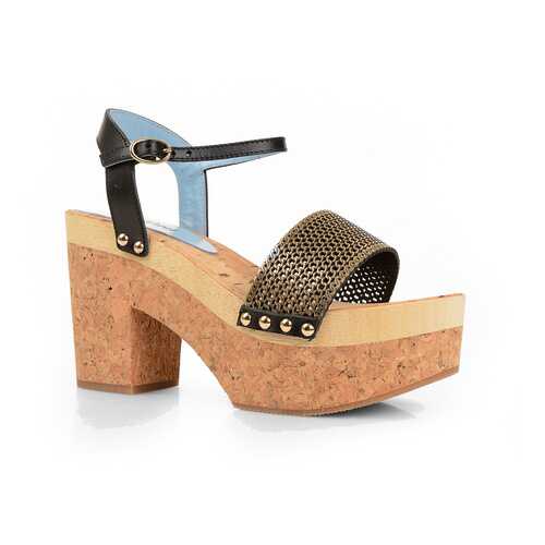 Босоножки женские Studio Pollini SA16549I0KTH400A золотистые 39 RU в Belwest