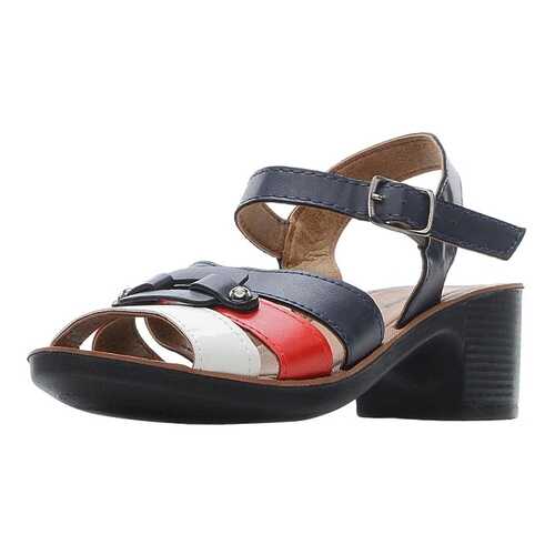 Босоножки женские T.Taccardi 00106130 синие/красные 38 RU в Belwest