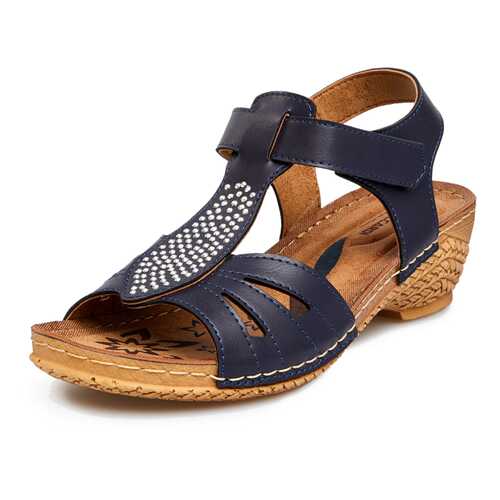 Босоножки женские T.Taccardi 018066U0 синие 38 RU в Belwest