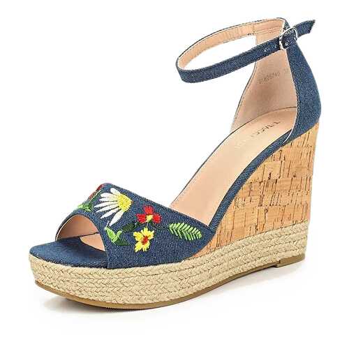 Босоножки женские T.Taccardi 01806740 синие 38 RU в Belwest