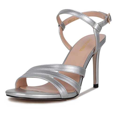 Босоножки женские T.Taccardi BL23-M511 серебристые 40 RU в Belwest