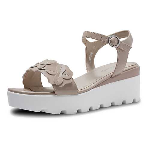 Босоножки женские T.Taccardi K0330PT-1A бежевые 39 RU в Belwest