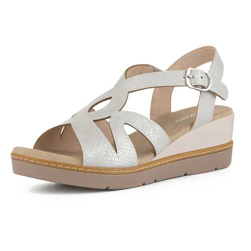 Босоножки женские T.Taccardi K0514PT-1 серебристые 40 RU в Belwest
