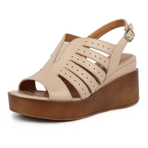 Босоножки женские T.Taccardi K0541PT-8A бежевые 39 RU в Belwest