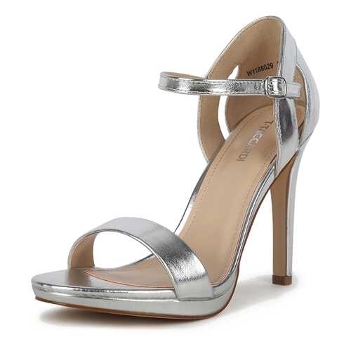 Босоножки женские T.Taccardi K0653PT-1A серебристые 38 RU в Belwest