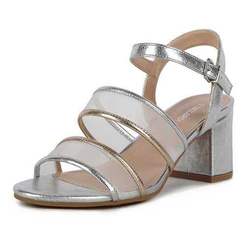Босоножки женские T.Taccardi K0661PT-1 серебристые 41 RU в Belwest