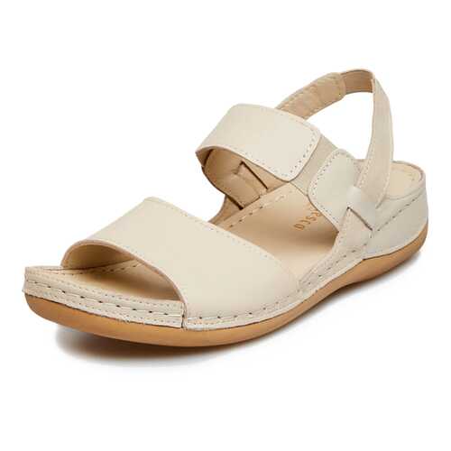 Сандалии женские Alessio Nesca Comfort TR-YR-AMR-034A бежевые 38 RU в Belwest