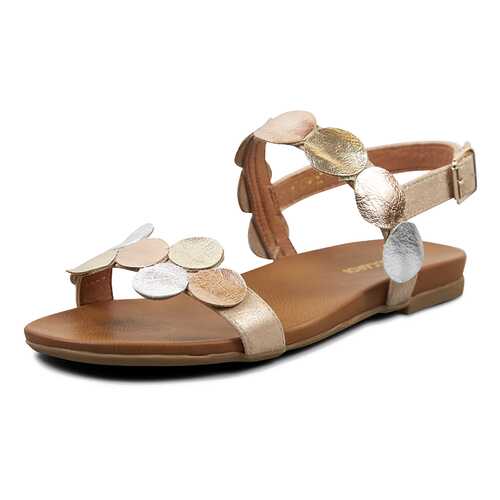 Сандалии женские T.Taccardi K0658PT-1 золотистые 38 RU в Belwest