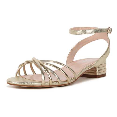 Сандалии женские T.Taccardi K0669PT-1B золотистые 40 RU в Belwest