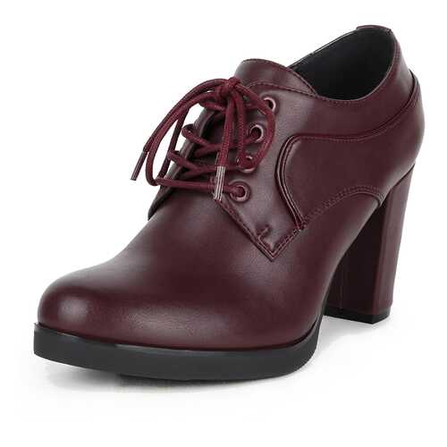Ботильоны женские T.Taccardi K0044LC-4A бордовые 35 RU в Belwest