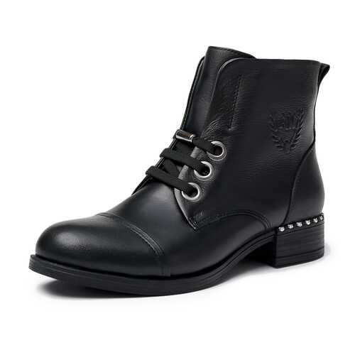 Ботинки женские Alessio Nesca TR-CR-B032 черные 38 RU в Belwest