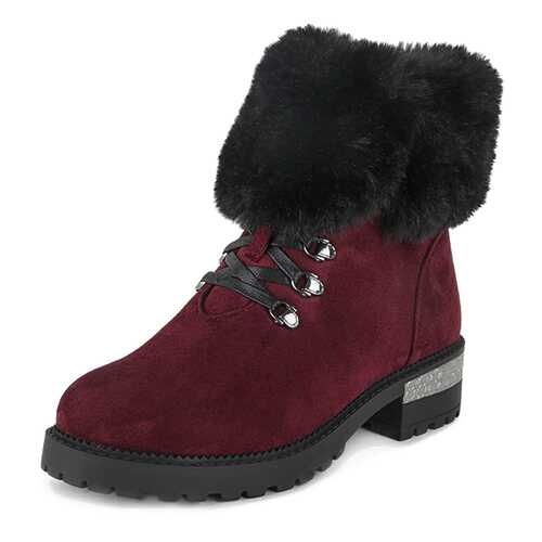 Ботинки женские T.Taccardi 710018542 красные 38 RU в Belwest