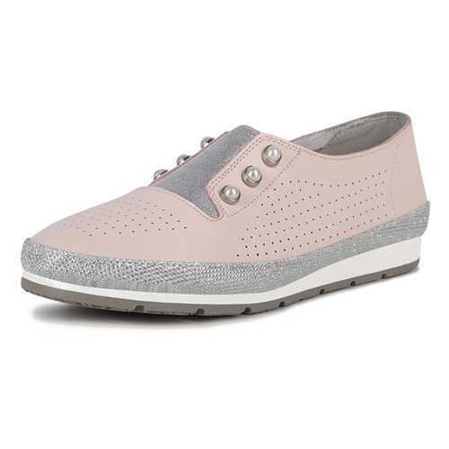 Слипоны женские Alessio Nesca K0636LC-3A розовые 40 RU в Belwest