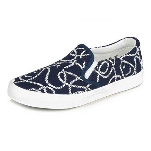 Слипоны женские T.Taccardi ZY20SS-40 синие 36 RU в Belwest