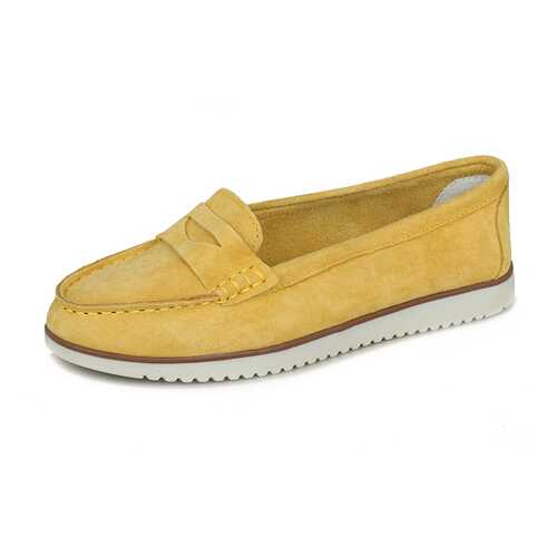Лоферы женские Alessio Nesca DS20SS-11B желтые 41 RU в Belwest