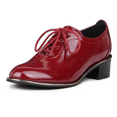 Полуботинки женские T.Taccardi K0575LC-3B бордовые 37 RU в Belwest