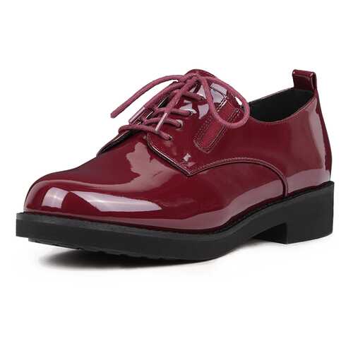 Полуботинки женские T.Taccardi K0577LC-3B бордовые 40 RU в Belwest