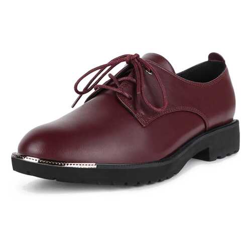 Полуботинки женские T.Taccardi K0585LC-1A бордовые 41 RU в Belwest