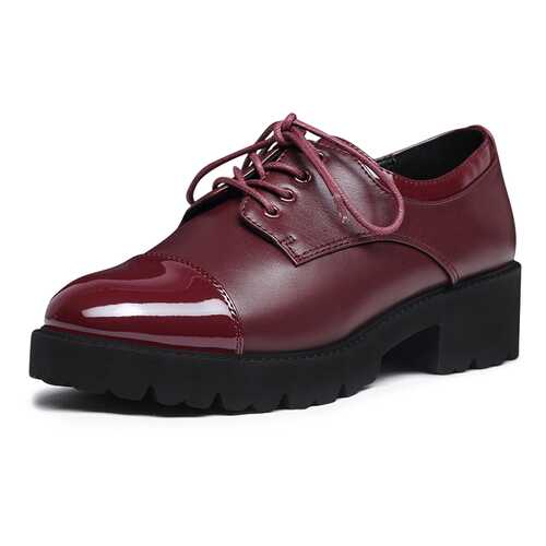 Полуботинки женские T.Taccardi K0618LC-3A бордовые 41 RU в Belwest