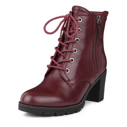 Полусапоги женские T.Taccardi K0579MH-3A бордовые 36 RU в Belwest