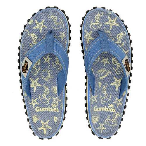 Шлепанцы женские Gumbies Islander Canvas Sea Shells 2020 (37) в Belwest
