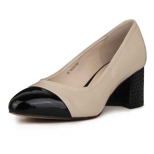 Туфли женские Pierre Cardin JX20S-114A бежевые 37 RU в Belwest