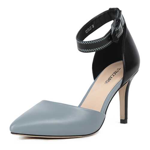Туфли женские T.Taccardi 710019014 серые/черные 36 RU в Belwest