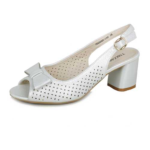 Туфли женские T.Taccardi JSD20S-120 серебристые 37 RU в Belwest